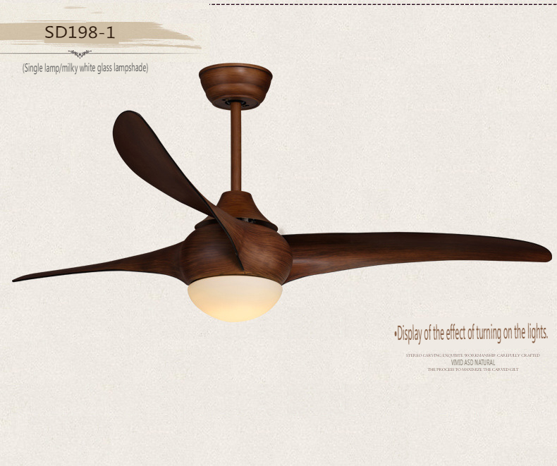 52-Inch LED Ceiling Fan Light