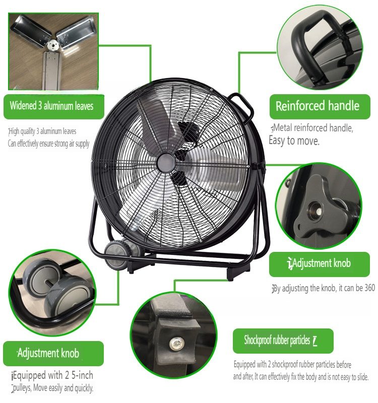 Portable Drum Fan