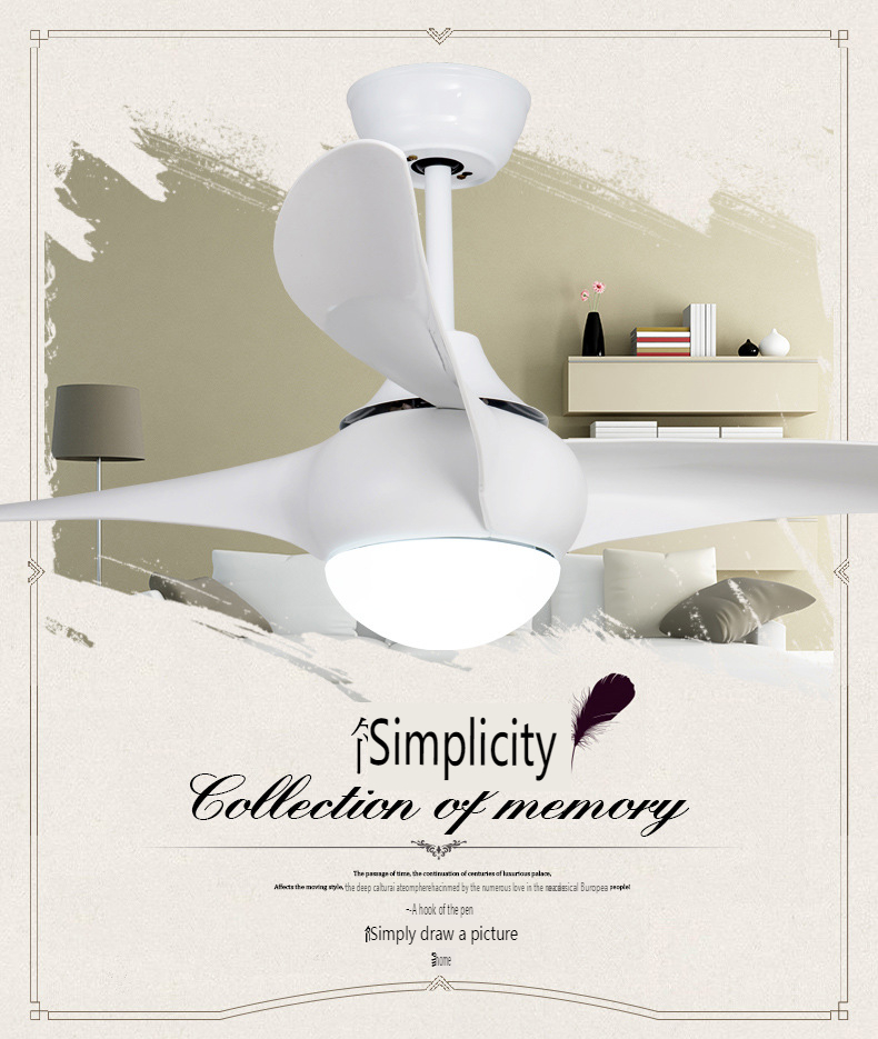 52-Inch LED Ceiling Fan Light