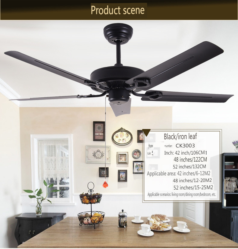 Quiet Home Ceiling Fan