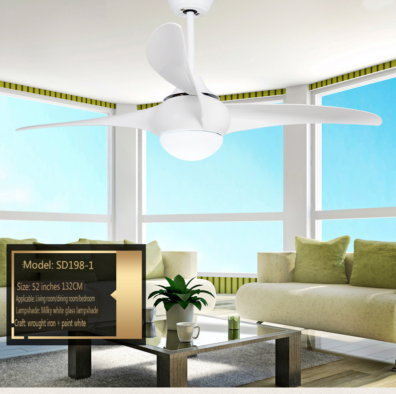 52-Inch LED Ceiling Fan Light