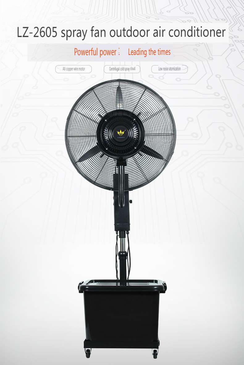 Commercial Industrial Misting Fan