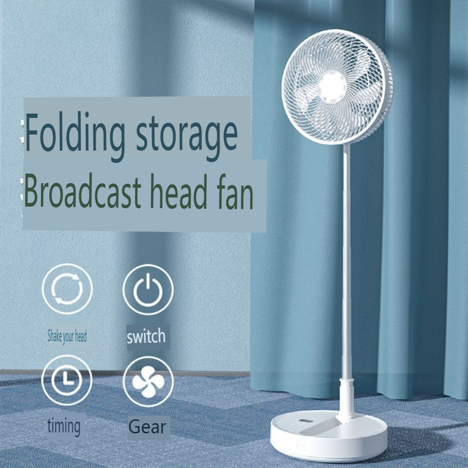 Collapsible Solar Fan with Phone Stand