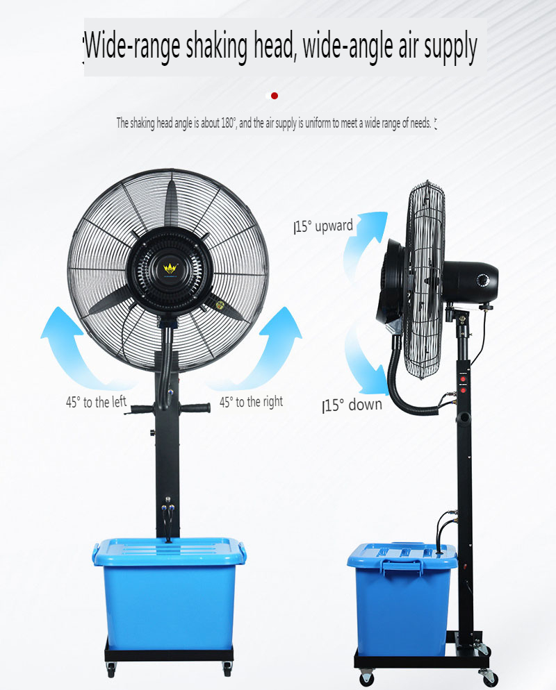 Industrial Outdoor Misting Fan