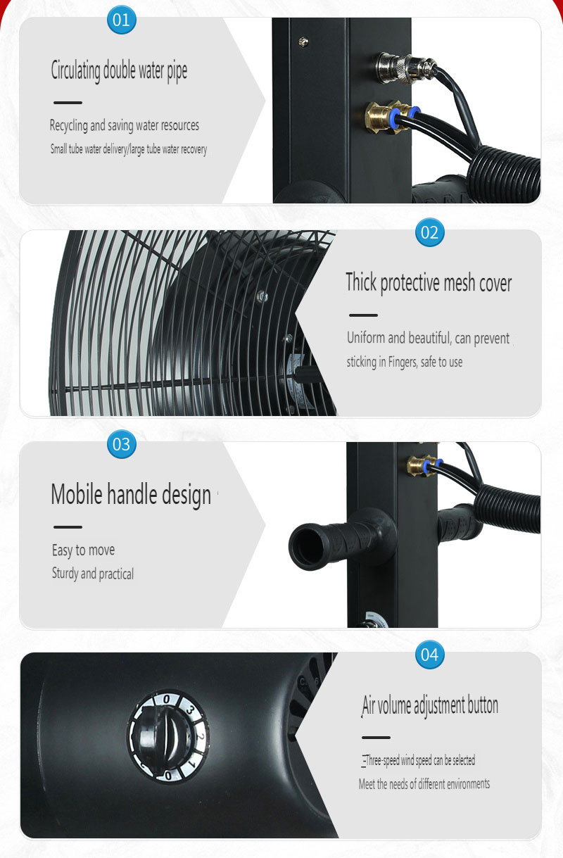 Custom Industrial Misting Fan