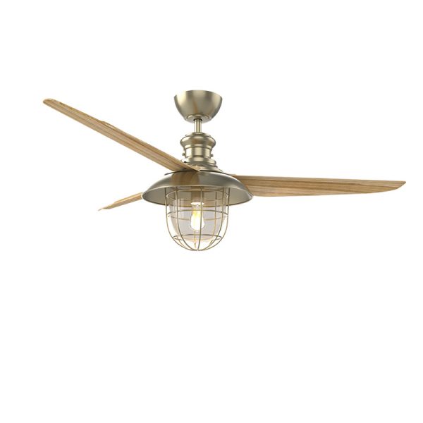 Custom 52-Inch ETL Variable Frequency Patio Fan Light