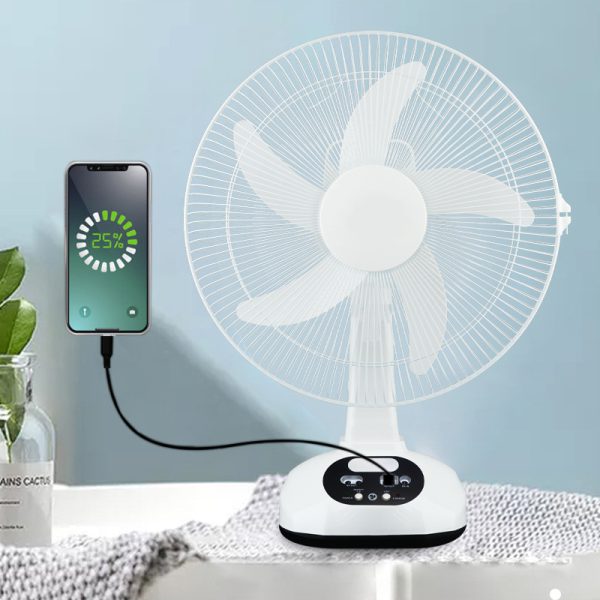 Solar Rechargeable Fan