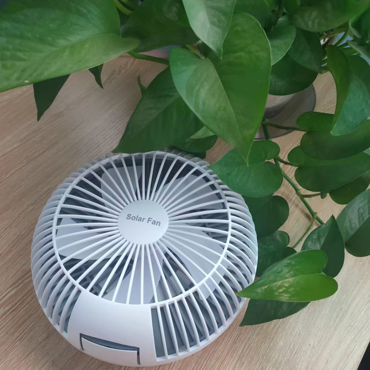 Portable Solar Foldable Desktop Fan 